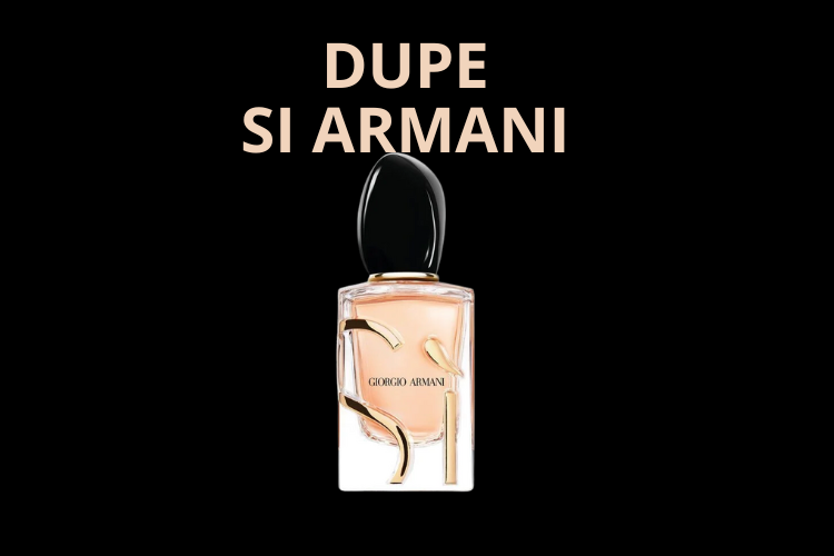 meilleur dupe si armani pour femme
